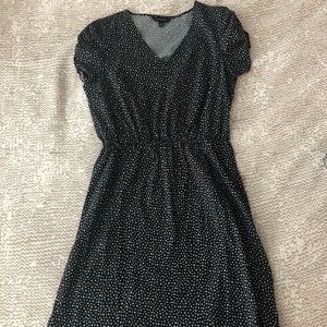 Black Short-sleeved dress